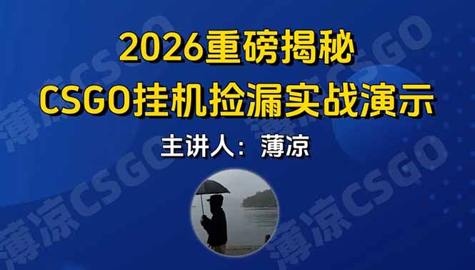 CSGO游戏挂机游戏搬砖最新升级，普通小白一部手机可日入300+当天见结果，支持验证 - 雷宸资源库|雷宸资源库