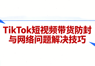 老谭·TikTok短视频带货实拍课程|雷宸资源库