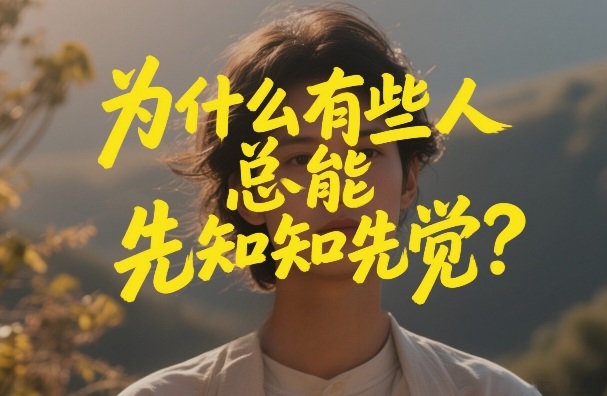 付费文章：为什么有些人总能先知先觉？|雷宸资源库