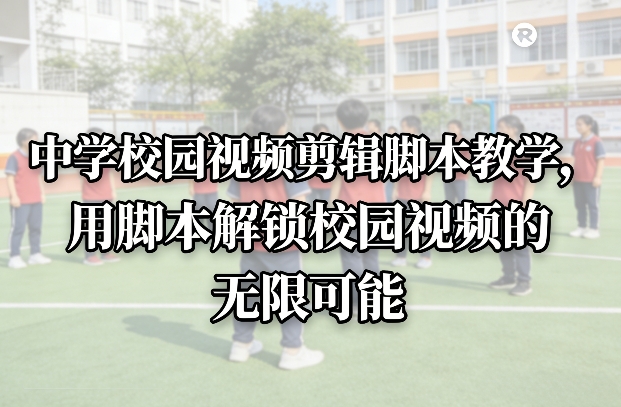 中学校园视频剪辑脚本教学，用脚本解锁校园视频的无限可能|雷宸资源库