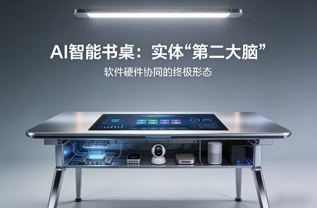 AI智能书桌搭建，构建你的实体“第二大脑”，软件硬件协同的终极形态 - 雷宸资源库|雷宸资源库