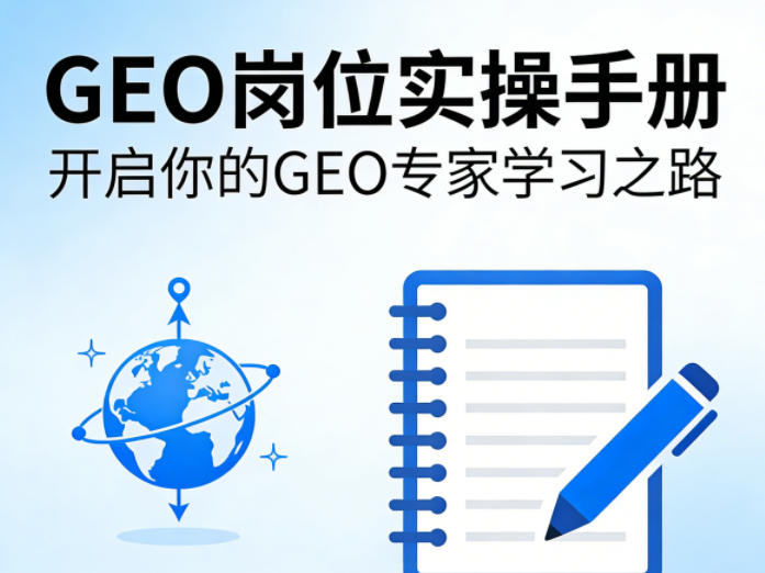 GEO岗位实操手册，开启你的GE0专家学习之路|雷宸资源库