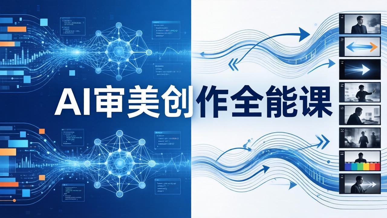 AI审美创作全能课：MJ+Seedance+模型训练+影视分镜+编剧，一站式掌握AI艺术创作|雷宸资源库