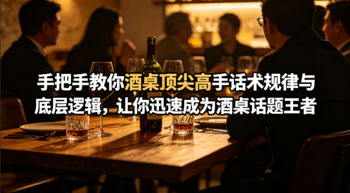付费文章：手把手教你酒桌顶尖高手话术规律与底层逻辑，让你迅速成为酒桌话题王者(二十年全网独家经验分享) - 雷宸资源库|雷宸资源库